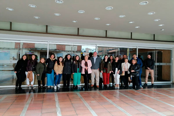 Visita de la Universidad de la República de Uruguay en la U. Central