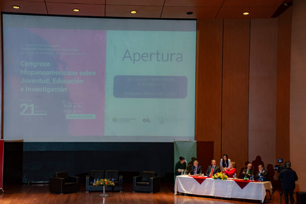 La Universidad Central fue epicentro de la discusión sobre juventud en América Latina.