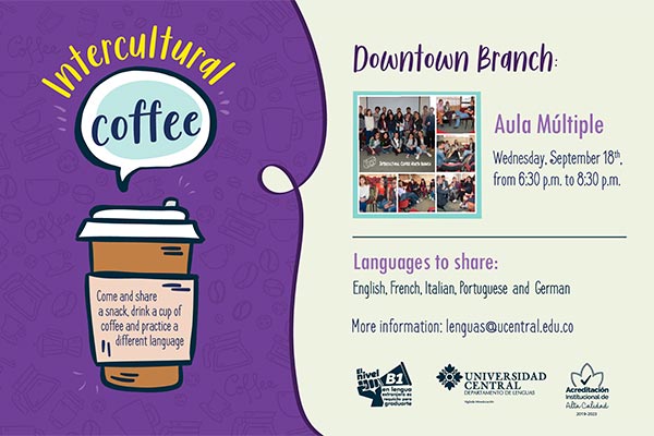 Intercultural Coffee. Downtown Branch