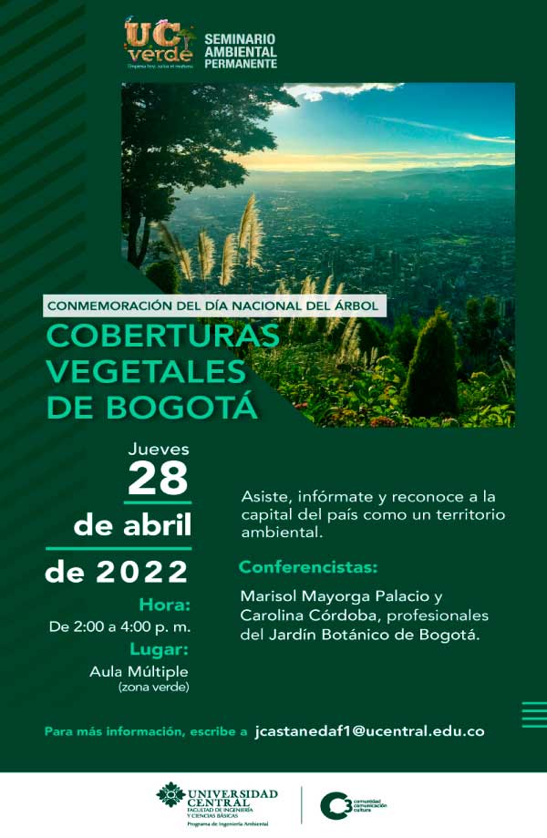 Conferencia: Coberturas vegetales de Bogotá