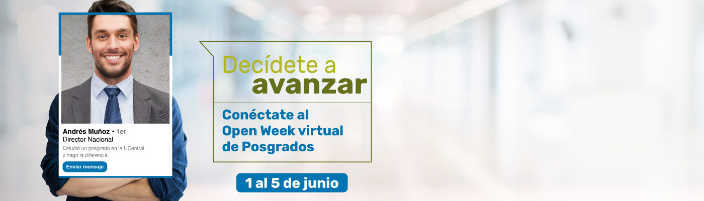 Open week virtual de Posgrados