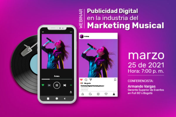 Publicidad digital en la industria del marketing musical