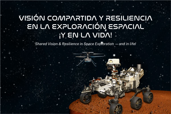 Conferencia: visión compartida y resiliencia en la exploración espacial