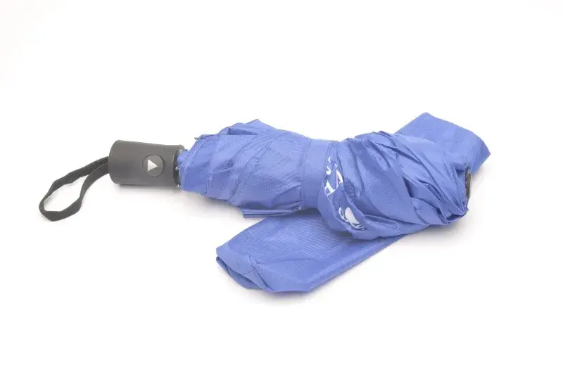 Sombrilla azul