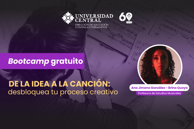 Bootcamp De la idea a la canción: desbloquea tu proceso creativo