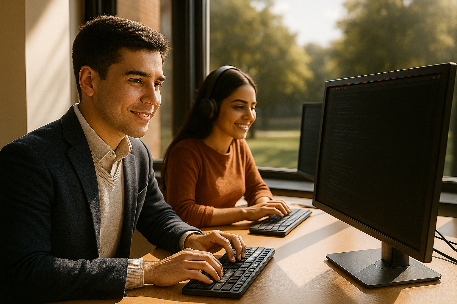 Transforma el mundo digital con ingeniería, lógica y creatividad.