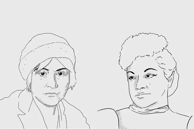 Else Lasker-Schüler y Emilia Ayarza