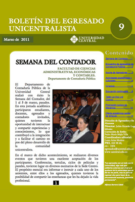 Boletín de egresados 2011