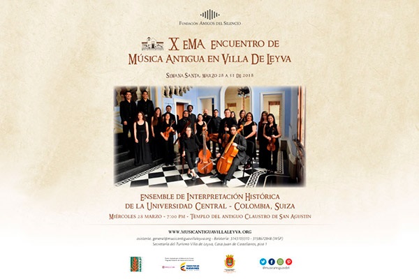 X Encuentro de Música Antigua en Villa de Leyva
