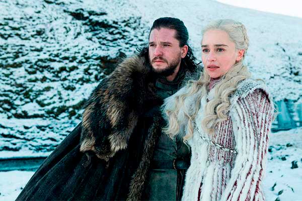 Jon Snow y Daenerys Targaryen