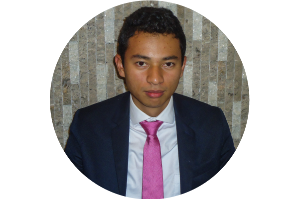José Armando Quintero Moreno, estudiante de noveno semestre de Contaduría Pública de la Universidad Externado de Colombia