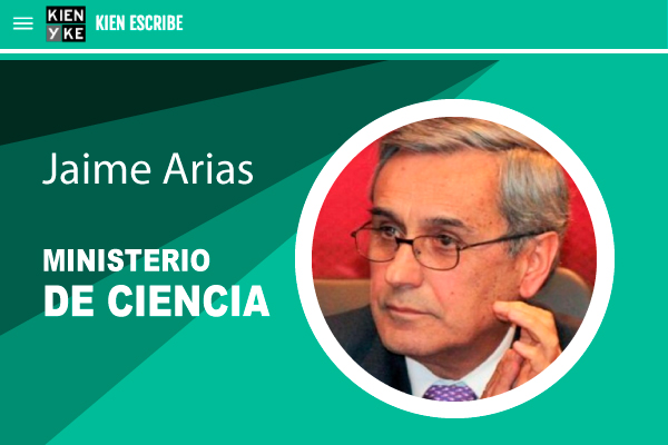 ministerio-de-ciencia. Jaime Arias