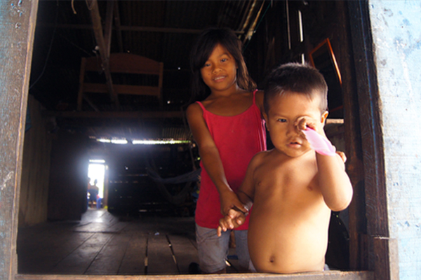 Convenio de Cooperación Interinstitucional, se realizó una intervención social en el Amazonas.