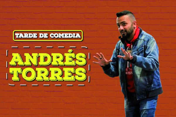 Tarde de comedia con Andrés Torres