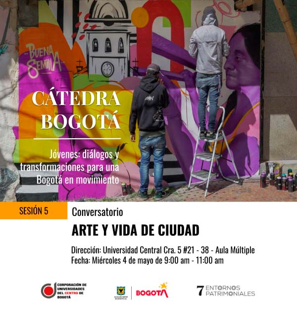 Catedra Bogotá: Arte y vida de cuidad