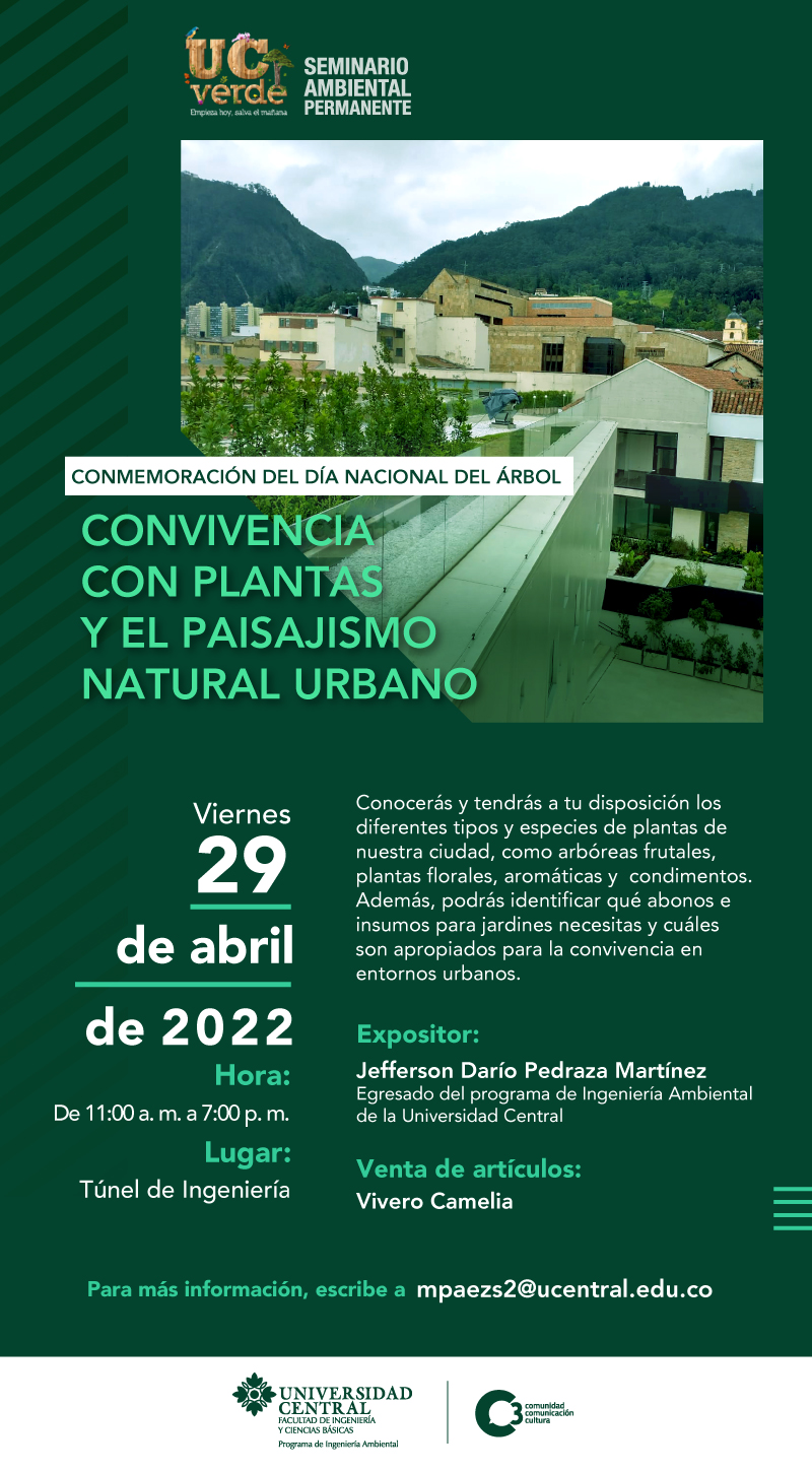 Conferencia: Coberturas vegetales de Bogotá