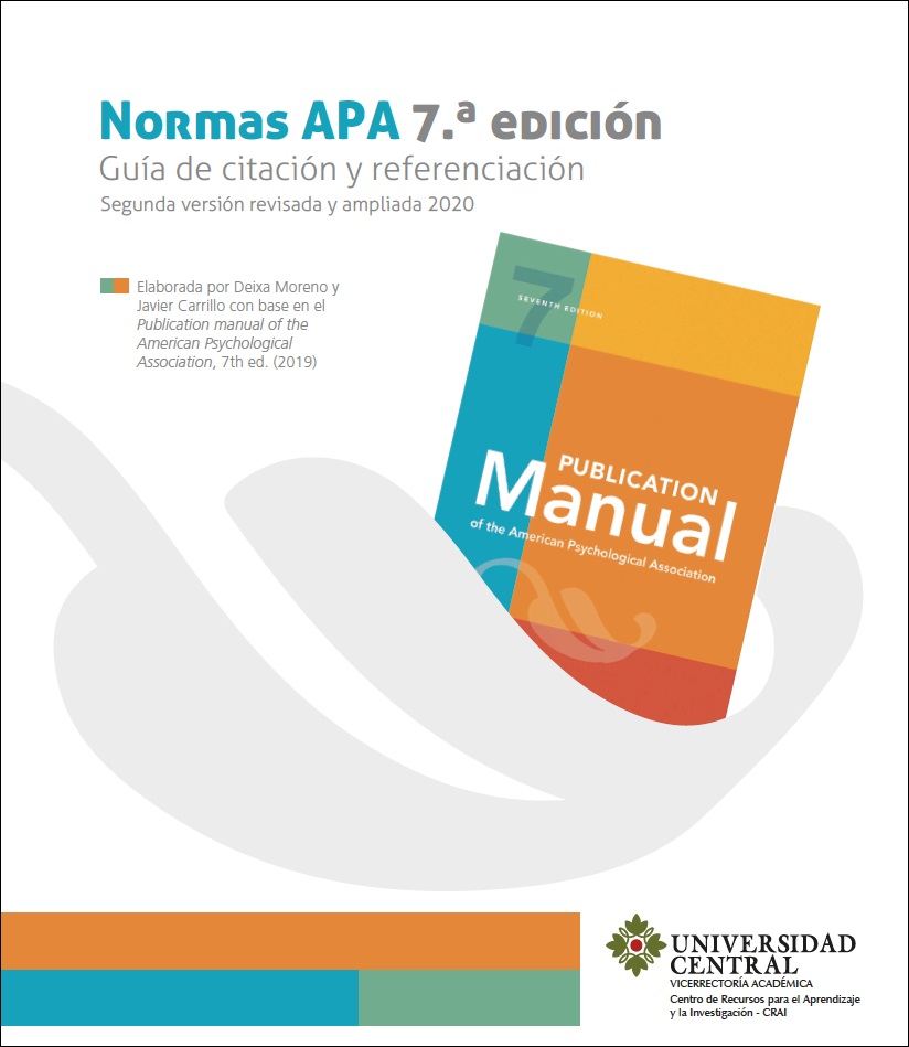 Guía de citación y referenciación en Normas APA 7.ª edición
