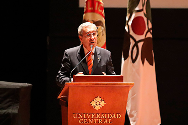 Jaime Arias, rector de la Universidad Central