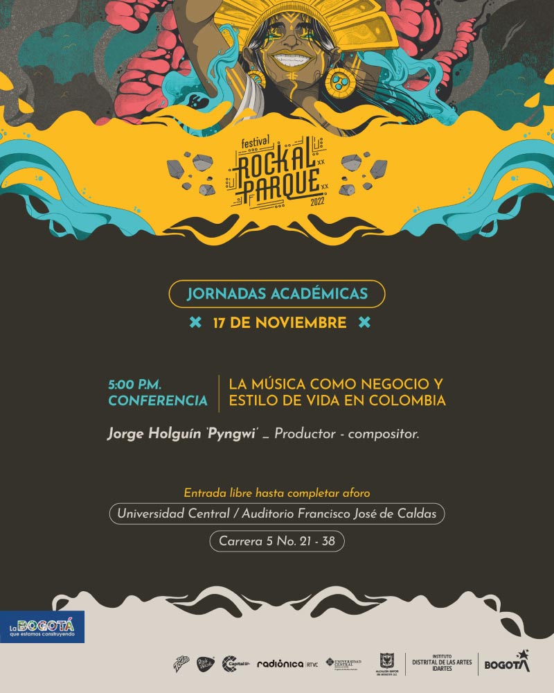 Conferencia: La música como negocio y estilo de vida en Colombia | Festival Rock al Parque