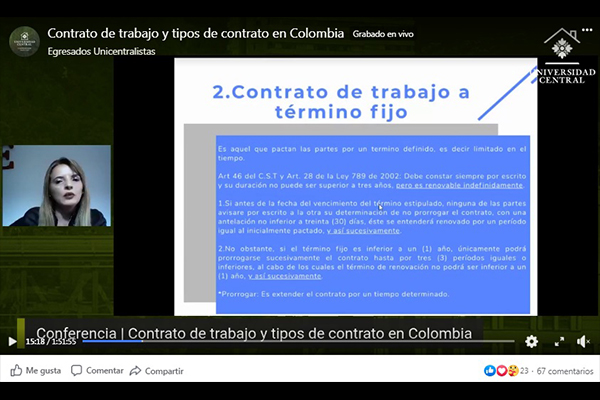 Contrato de trabajo y tipos de contrato en Colombia