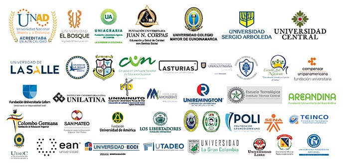 Universidades participantes del Encuentro Regional de Semilleros