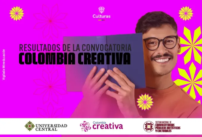 Conoce los resultados de la convocatoria Colombia Creativa
